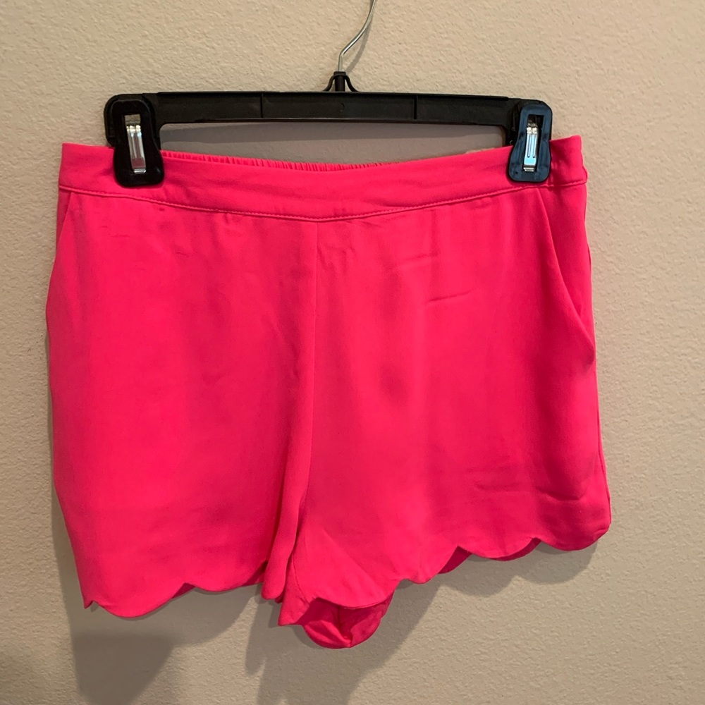 Naked Zebra hot pink shorts size small